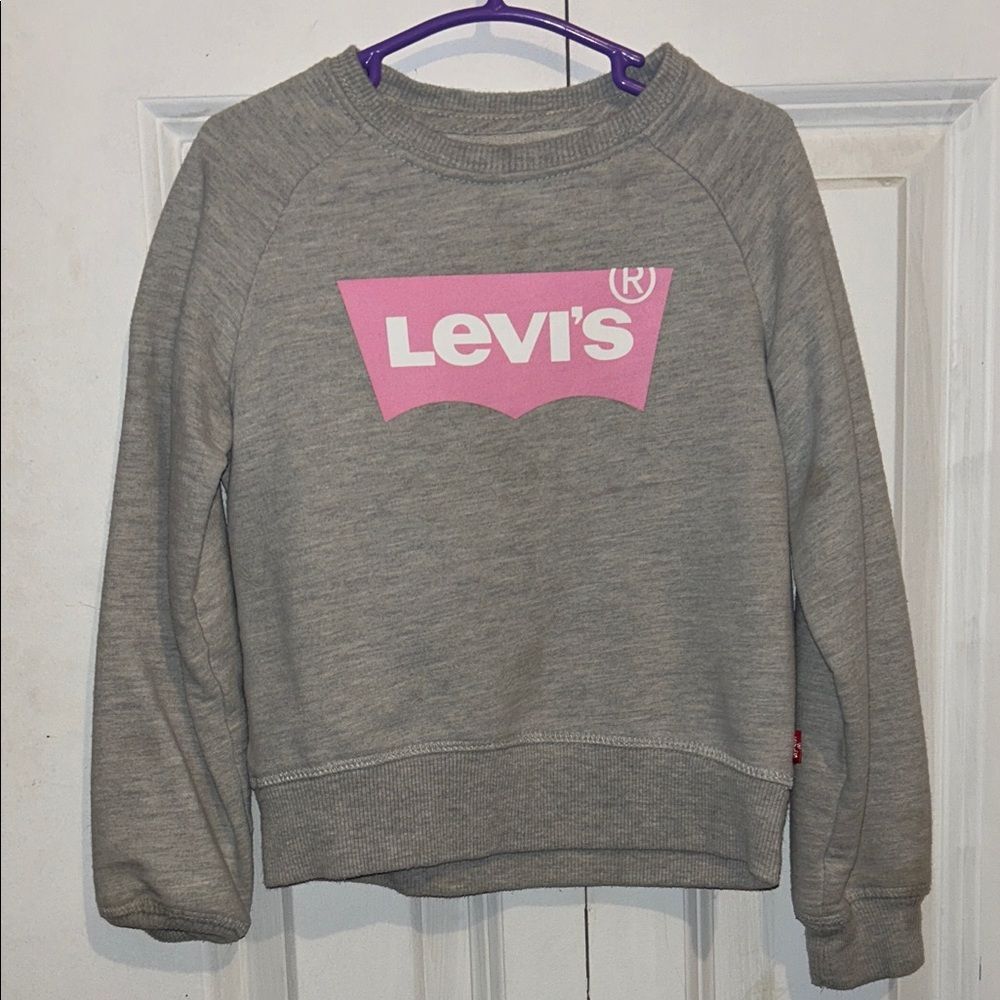 Levi's Light Gray Sweatshirt